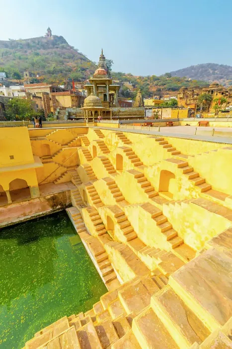 Framed Print : Step Well, Panna Meena Ka Kund, Amer, Rajasthan, India