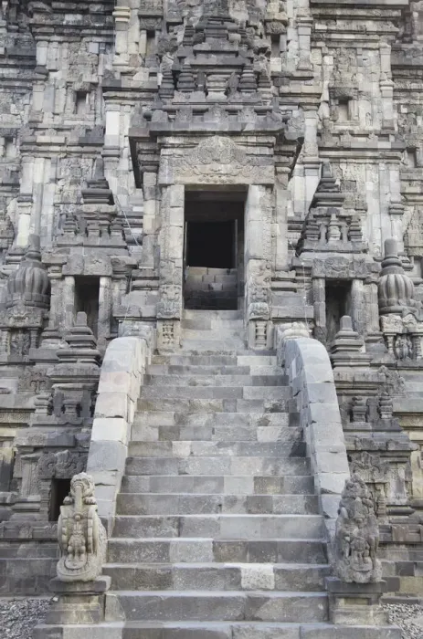 Framed Print : Steps of Shiva Temple, Prambanan, Java, Indonesia Framed Print : Steps of Shiva Temple, Prambanan, Java, Indonesia
