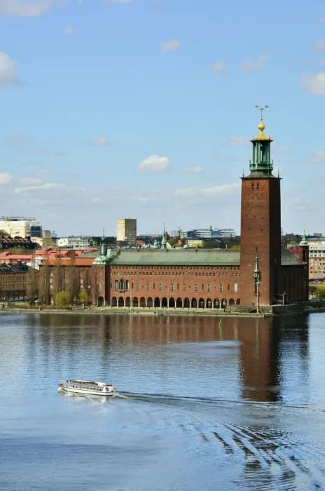 Framed Print : Stockholm City Hall (Stadshuset), Kungsholmen island, a project by the architect Ragnar Framed Print : Stockholm City Hall (Stadshuset), Kungsholmen island, a project by the architect Ragnar