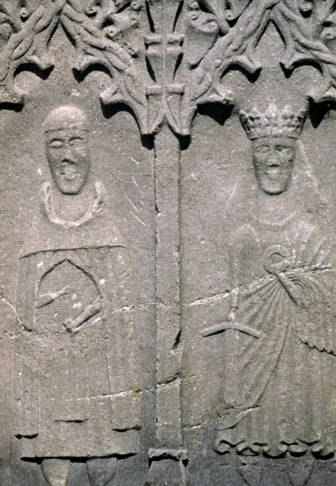 Framed Print : Stone Carving, Sligo Abbey, Co