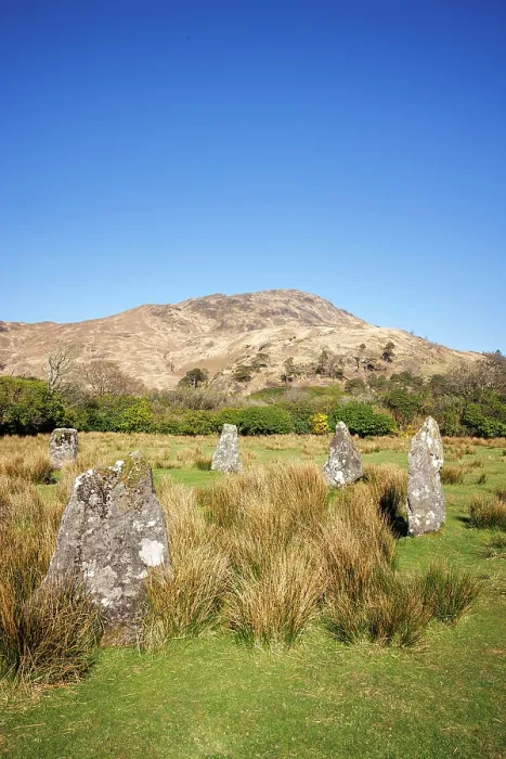 Framed Print : Stone circle, Lochbuie, Isle of Mull, Scotland, UK