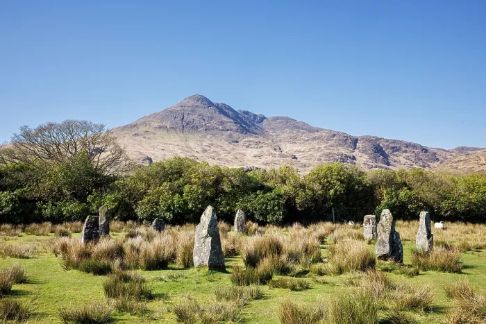 Framed Print : Stone circle, Lochbuie, Isle of Mull, Scotland, UK Framed Print : Stone circle, Lochbuie, Isle of Mull, Scotland, UK