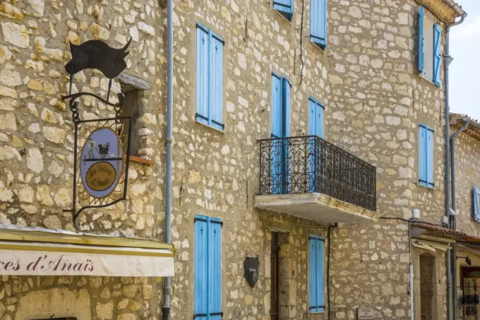 Framed Print : Stone house in Gourdon, Alpes-Maritimes, Provence-Alpes-Cote D Azur, French Riviera Framed Print : Stone house in Gourdon, Alpes-Maritimes, Provence-Alpes-Cote D Azur, French Riviera