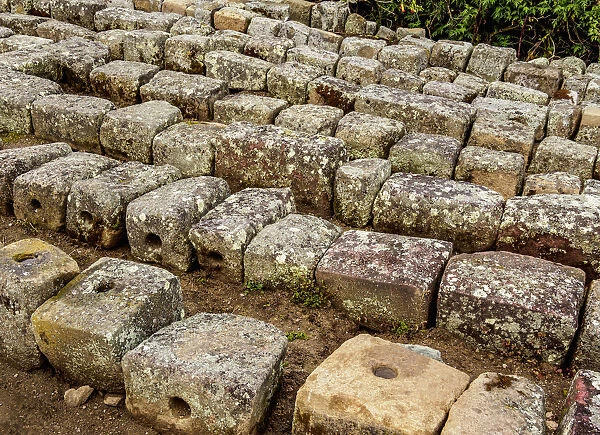 Stonework, Ingapirca Ruins, Ingapirca, Canar Province, Ecuador
