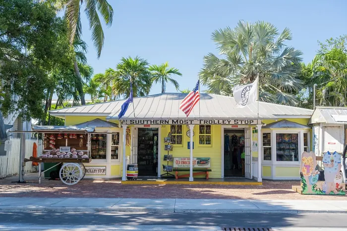 Framed Print : Store front, Key West, Florida, USA