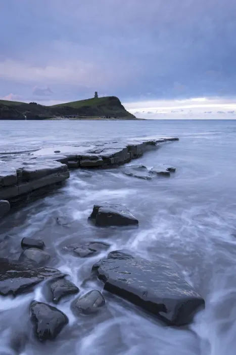 Framed Print : Stormy conditions at Kimmeridge Bay on the Jurassic Coast, Dorset, England. Autumn Framed Print : Stormy conditions at Kimmeridge Bay on the Jurassic Coast, Dorset, England. Autumn