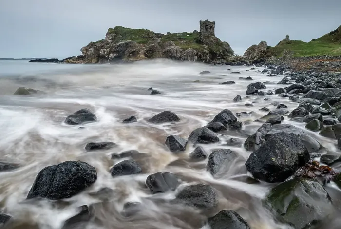 Framed Print : Stormy seashore below Kinbane Castle on the Causeway Coast, County Antrim, Northern Ireland. Autumn (November) 2022 Framed Print : Stormy seashore below Kinbane Castle on the Causeway Coast, County Antrim, Northern Ireland. Autumn (November) 2022