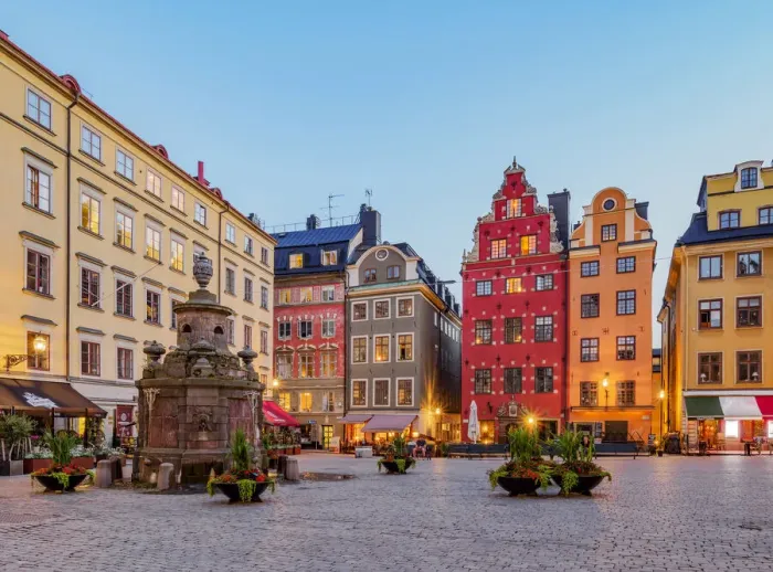 Framed Print : Stortorget, The Big Square, dusk, Stockholm, Stockholm County, Sweden Framed Print : Stortorget, The Big Square, dusk, Stockholm, Stockholm County, Sweden
