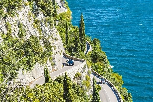 Strada della Forra, Tremosine, lake Garda, Brescia district, Lombardy, Italy