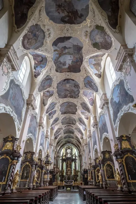 Framed Print : Strahov Monastery, Prague, Czech Republic
