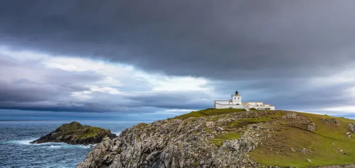 Framed Print : Strathy Point Lighthouse, Strathy Point, Sutherland, Scotland, United Kingdom Framed Print : Strathy Point Lighthouse, Strathy Point, Sutherland, Scotland, United Kingdom