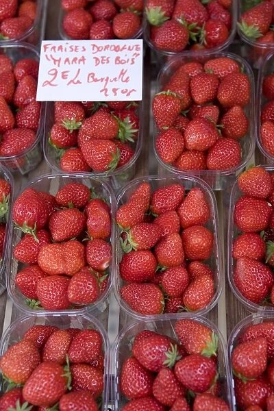 Strawberries at Market