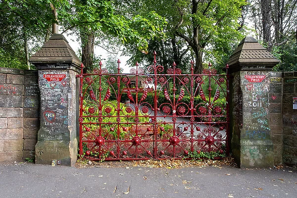 Strawberry Field (made famous by the Beatles), Liverpool, Merseyside, England, UK