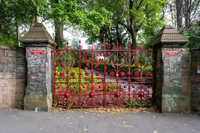 Framed Print : Strawberry Field (made famous by the Beatles), Liverpool, Merseyside, England, UK