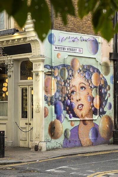 Street art around Brick Lane, East End, London, England, UK