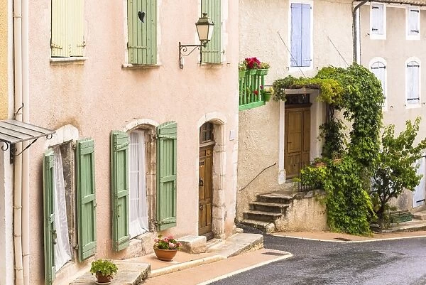 A street in Banon, Provence, France