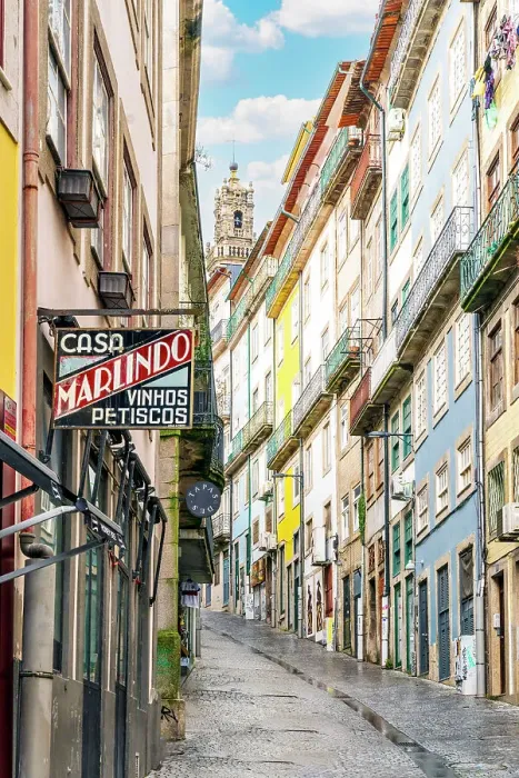 Framed Print : Street of Historic Porto Porto (Oporto), Portugal Framed Print : Street of Historic Porto Porto (Oporto), Portugal