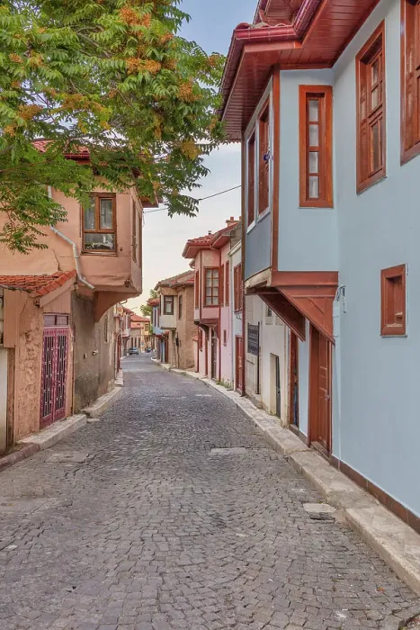 Framed Print : Street in old town, Aksehir, Konya province, Turkey Framed Print : Street in old town, Aksehir, Konya province, Turkey