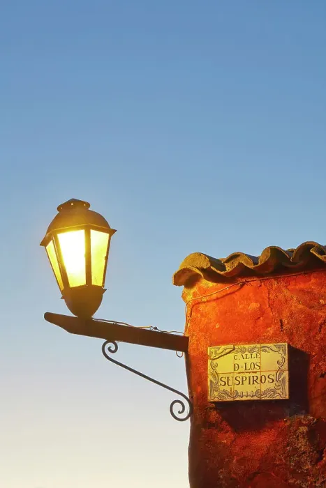 Framed Print : A detail of the Street of Sighs (Spanish: Calle de los Suspiros) at twilight, in the historical cask of Colonia de Sacramento, Uruguay. Colonia was declared UNESCO World Heritage Site in 1995 Framed Print : A detail of the Street of Sighs (Spanish: Calle de los Suspiros) at twilight, in the historical cask of Colonia de Sacramento, Uruguay. Colonia was declared UNESCO World Heritage Site in 1995
