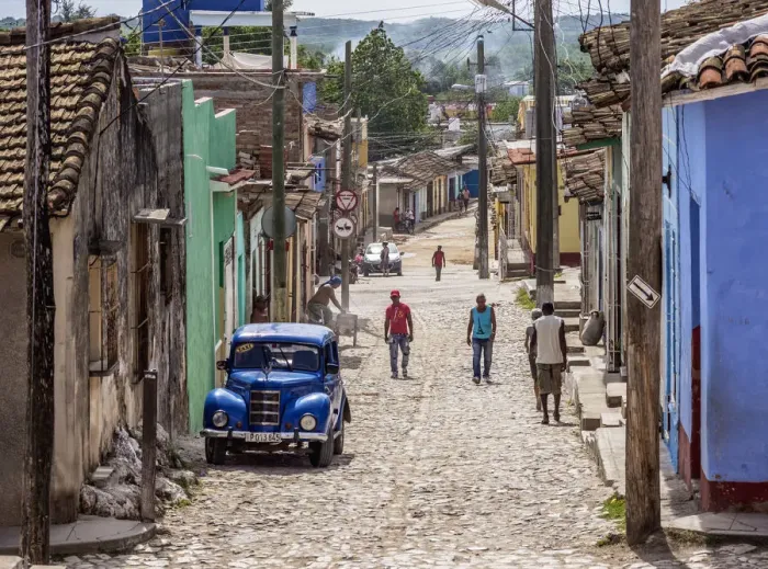 Framed Print : Street of Trinidad, Sancti Spiritus Province, Cuba Framed Print : Street of Trinidad, Sancti Spiritus Province, Cuba