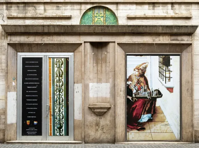 Framed Print : Streets of Ascoli Piceno, Marche, Italy Framed Print : Streets of Ascoli Piceno, Marche, Italy