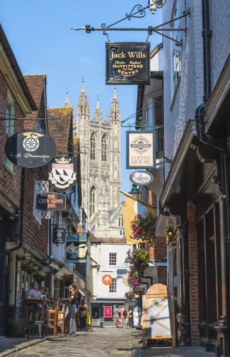 Framed Print : The streets of Canterbury, Kent, England Framed Print : The streets of Canterbury, Kent, England