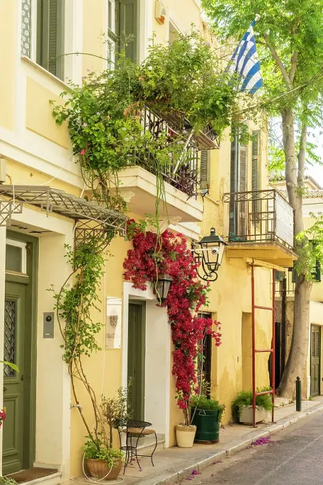 Framed Print : Streets of Plaka, Athens, Greece Framed Print : Streets of Plaka, Athens, Greece