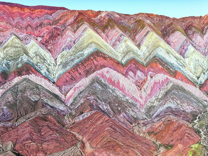Framed Print : Striped colorful mountains, Serrania de Hornocal, Humahuaca, Jujuy, Argentina Framed Print : Striped colorful mountains, Serrania de Hornocal, Humahuaca, Jujuy, Argentina