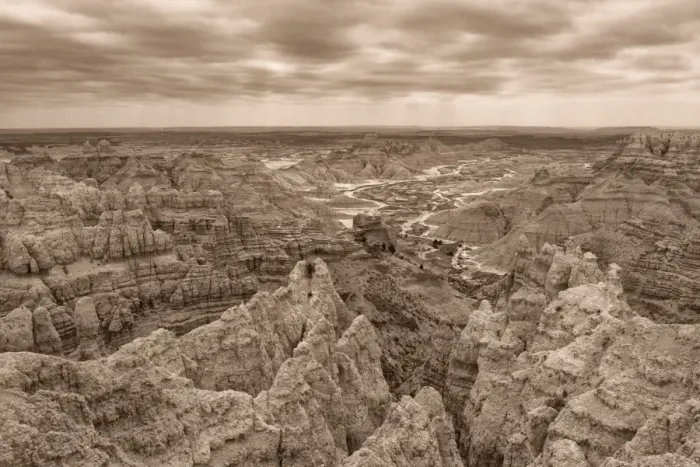 Framed Print : Stronghold, Badlands National Park, South Dakota, USA Framed Print : Stronghold, Badlands National Park, South Dakota, USA