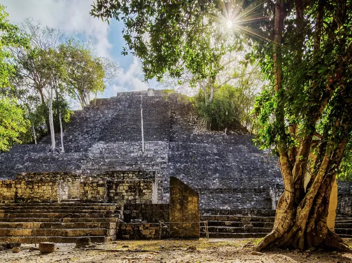 Framed Print : Structure I, Calakmul Archaeological Site, Campeche State, Mexico Framed Print : Structure I, Calakmul Archaeological Site, Campeche State, Mexico