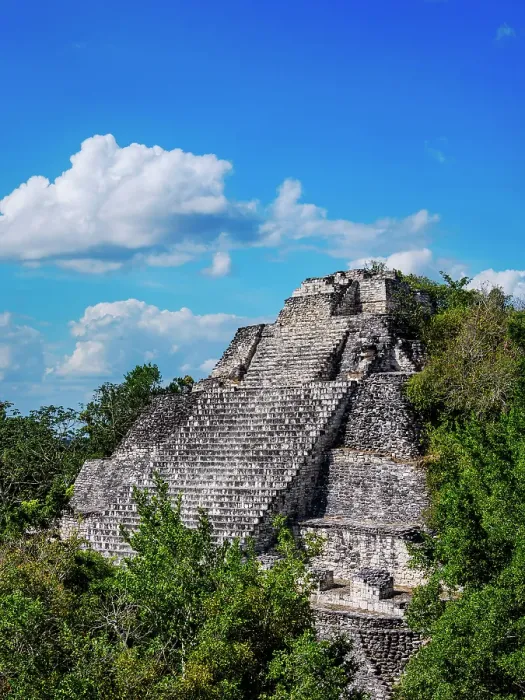 Framed Print : Structure IX, elevated view, Becan Archaeological Site, Campeche State, Mexico Framed Print : Structure IX, elevated view, Becan Archaeological Site, Campeche State, Mexico