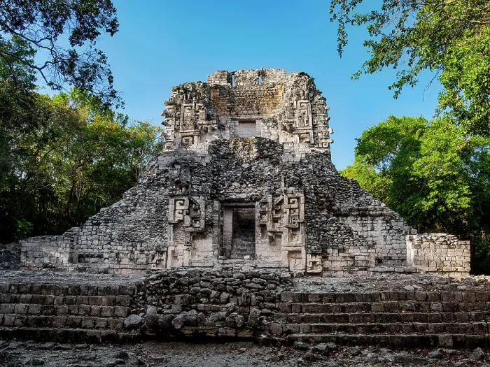 Framed Print : Structure XX, Chicanna Archaeological Site, Campeche State, Mexico Framed Print : Structure XX, Chicanna Archaeological Site, Campeche State, Mexico