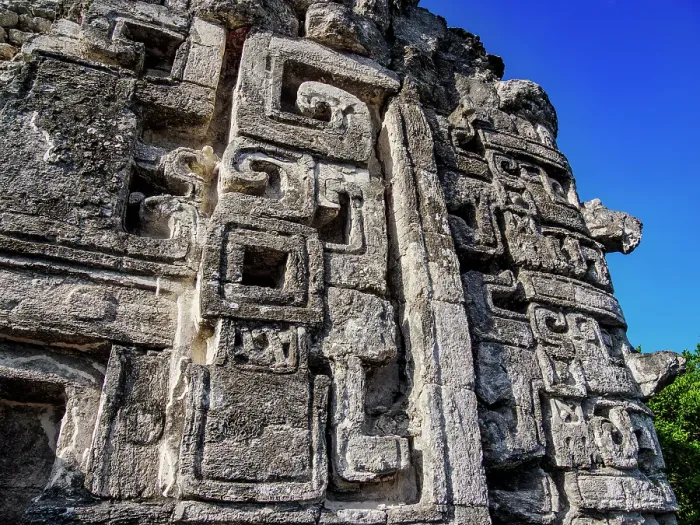 Framed Print : Structure XX, detailed view, Chicanna Archaeological Site, Campeche State, Mexico Framed Print : Structure XX, detailed view, Chicanna Archaeological Site, Campeche State, Mexico