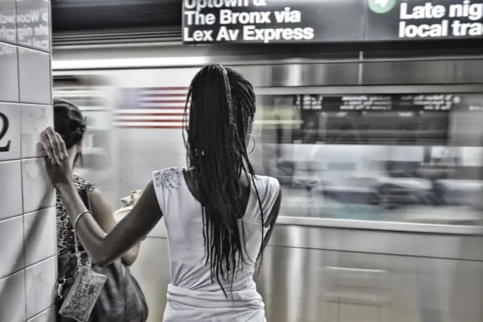 Framed Print : Subway, New York, Manhattan, USA Framed Print : Subway, New York, Manhattan, USA