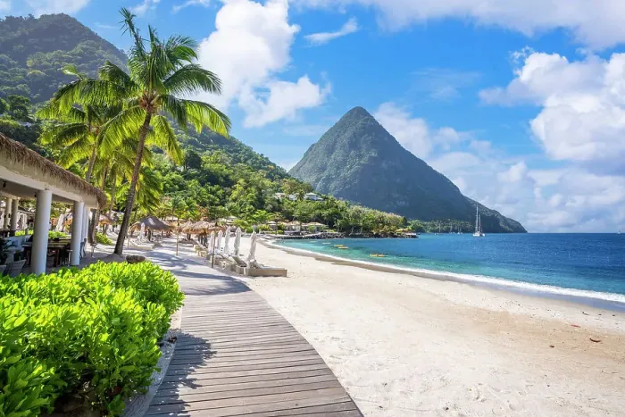 Framed Print : Sugar Beach Hotel Five Star Luxury Resort and Beach Soufriere, Saint Lucia Framed Print : Sugar Beach Hotel Five Star Luxury Resort and Beach Soufriere, Saint Lucia