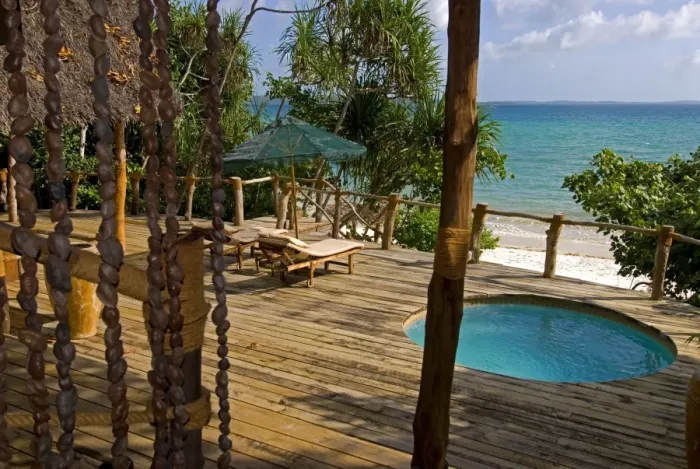 Framed Print : Suite 15, Fundu Lagoon Resort, Pemba Island, Zanzibar, East Africa