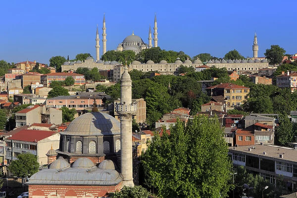 Suleymaniye mosque, architect Sinan (1557), Istanbul, Turkey