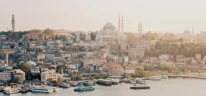 Framed Print : Suleymaniye Mosque and panorama at sunset from Galata tower, high point of view. Istanbul Framed Print : Suleymaniye Mosque and panorama at sunset from Galata tower, high point of view. Istanbul