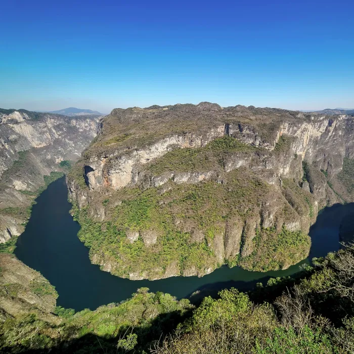 Framed Print : Sumidero Canyon, elevated view, Chiapas State, Mexico Framed Print : Sumidero Canyon, elevated view, Chiapas State, Mexico