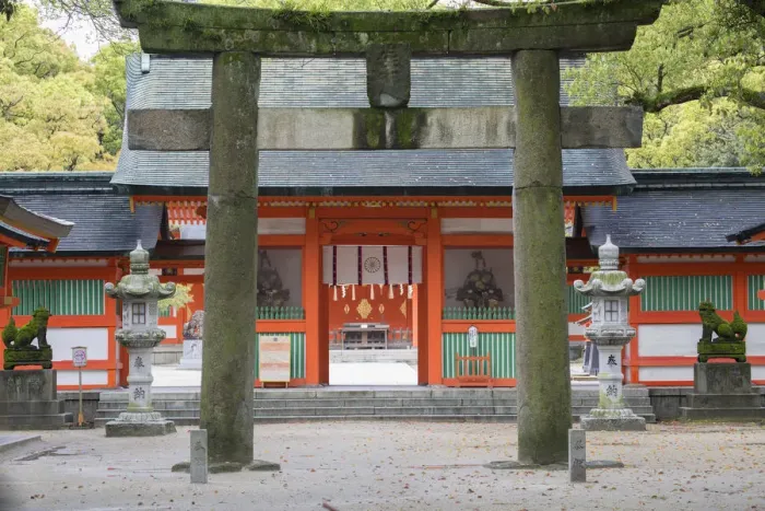 Framed Print : Sumiyoshi Temple, Fukuoka, Kyushu, Japan