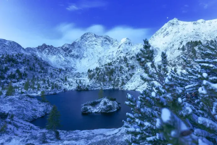 Framed Print : Summer snow at Lago Nero. Val Belviso, Valtellina, Orobie Alps, Lombardy, Italy, Europe Framed Print : Summer snow at Lago Nero. Val Belviso, Valtellina, Orobie Alps, Lombardy, Italy, Europe