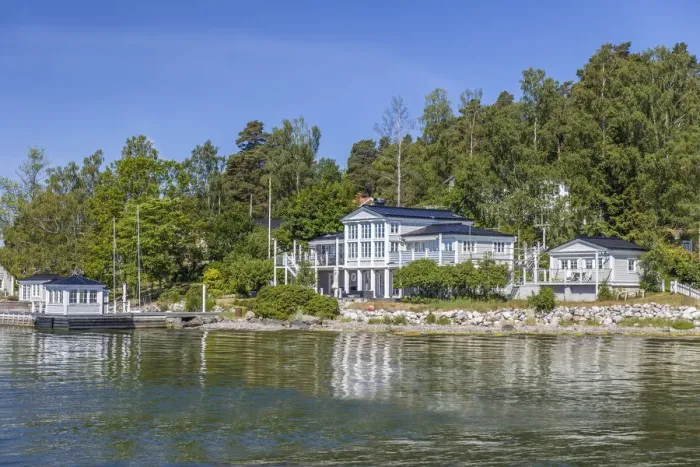 Framed Print : Summer villa on a small archipelago near Sandhamn, Stockholm County, Sweden Framed Print : Summer villa on a small archipelago near Sandhamn, Stockholm County, Sweden