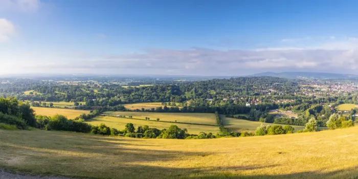 Framed Print : The summit of Box Hill, Tadworth, Surrey, England, UK