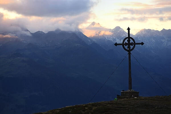 Summit Ederplan in the Deferegger group, Carnic Dolomites, Upper Lienz, Pusteria