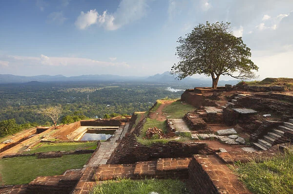 Summit of Sigiriya (UNESCO World Heritage Site), North Central Province, Sri Lanka