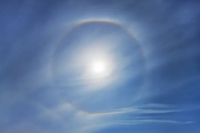 Framed Print : sun halo - Canada, Alberta, Longview, south of Framed Print : sun halo - Canada, Alberta, Longview, south of