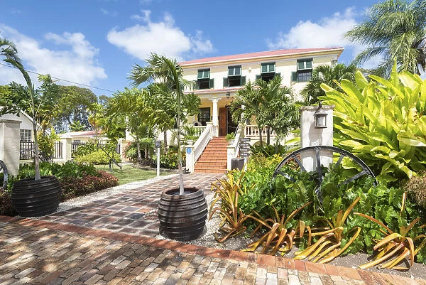 Sunbury Plantation House, the first colonial house of Barbados Island, Lesser Antilles