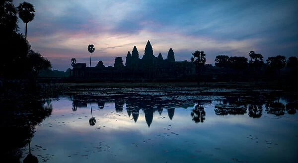 Sunrise over Angkor Wat, Siem Reap, Cambodia