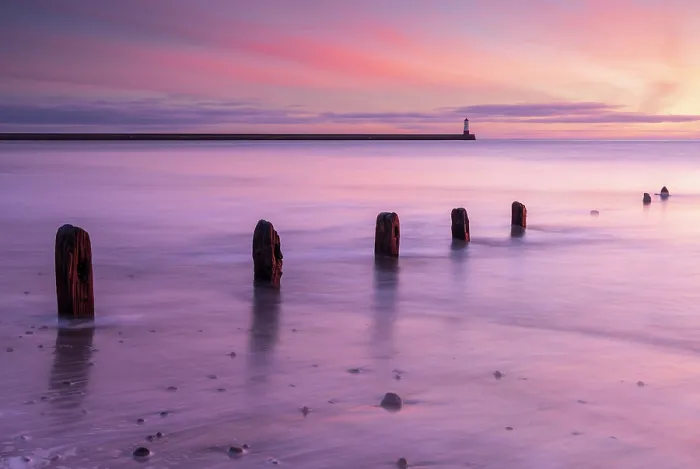 Framed Print : Sunrise over Berwick Lighthouse and pier from Spittal Beach at Berwick upon Tweed, Northumberland, England. Winter (March) 2025 Framed Print : Sunrise over Berwick Lighthouse and pier from Spittal Beach at Berwick upon Tweed, Northumberland, England. Winter (March) 2025