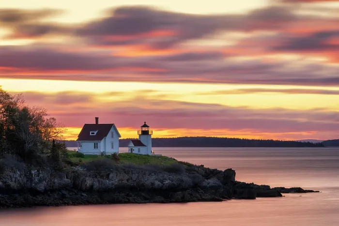 Framed Print : Sunrise from Curtis Island Lighthouse, Camden, Maine, USA Framed Print : Sunrise from Curtis Island Lighthouse, Camden, Maine, USA